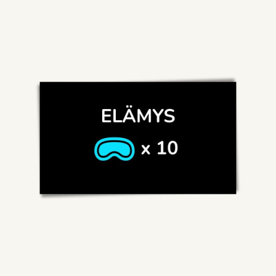 Elämys (10 pelikertaa)